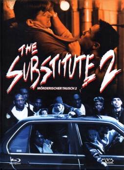 The Substitute 2 - Mörderischer Tausch 2 - 2-Disc Limited Uncut Mediabook von NSM Records - Limitiert auf 222 Stück & nummeriert - DVD & Blu-ray - Cover C - Neu & OVP